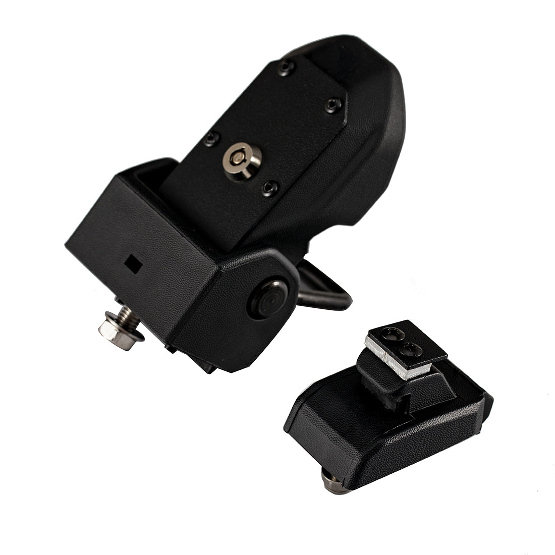 MAD BABOON 1 Pair of 18-23 JEEP WRANGLER JL Hood Latch Hood Catch Buckle Kit Black with Lock