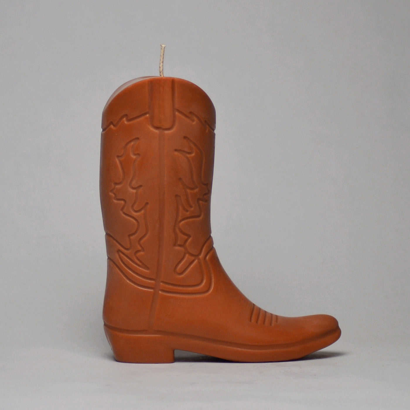 Cowboy Boot Candle - Decorative Soy Beeswax Blend