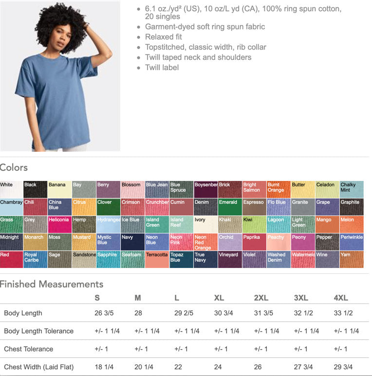 Toy Story Shirts - Disney Themed Comfort Colors Tees