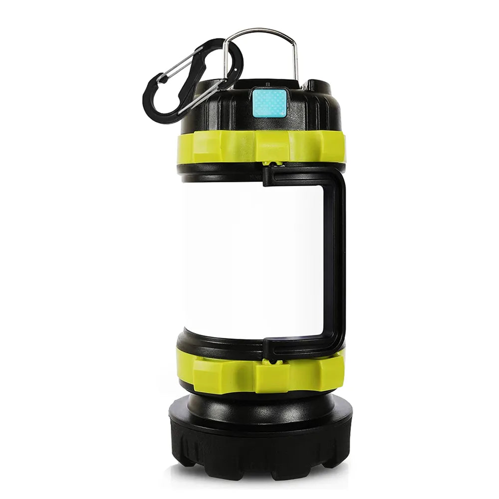 New LED Camping Lantern - Rechargeable, 3000mAh Power Bank, Waterproof Flashlight