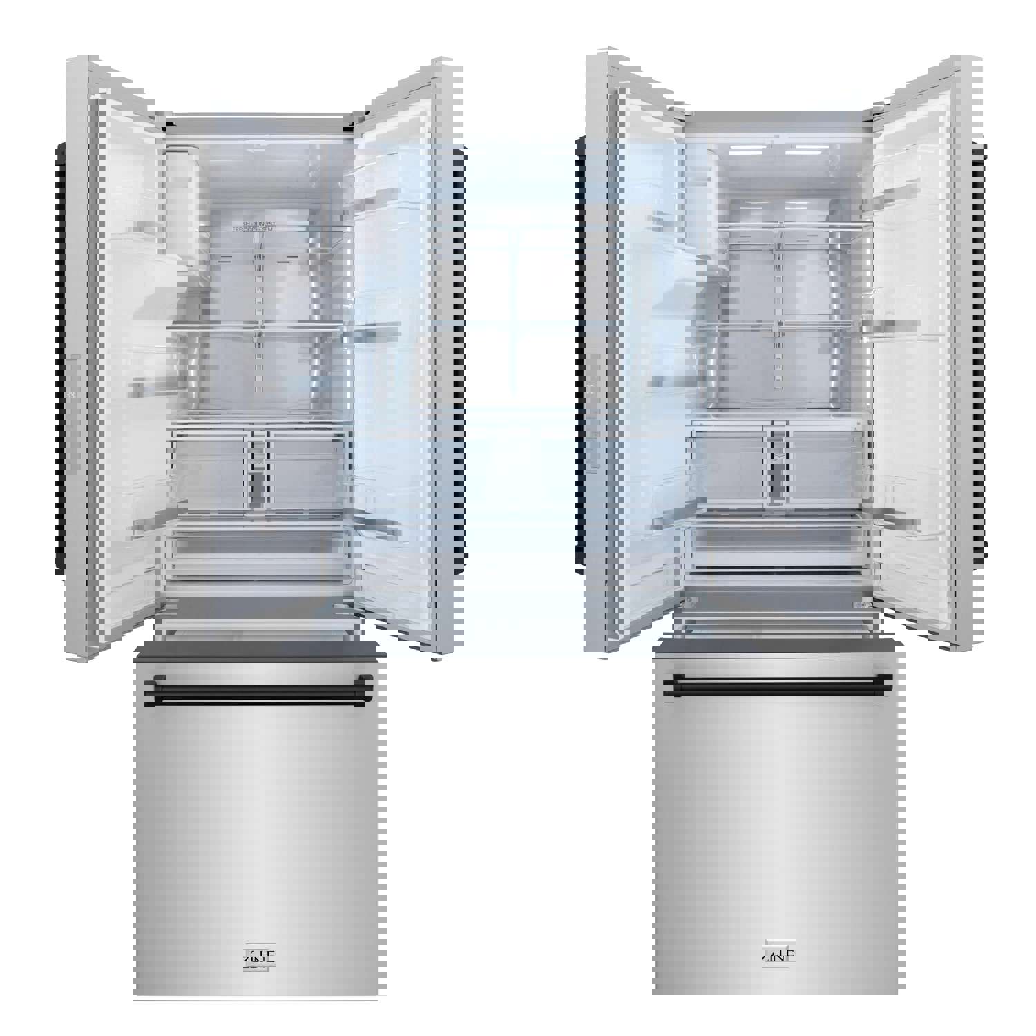 ZLINE Autograph Edition 36-Inch French Door Refrigerator with Dual Ice Maker