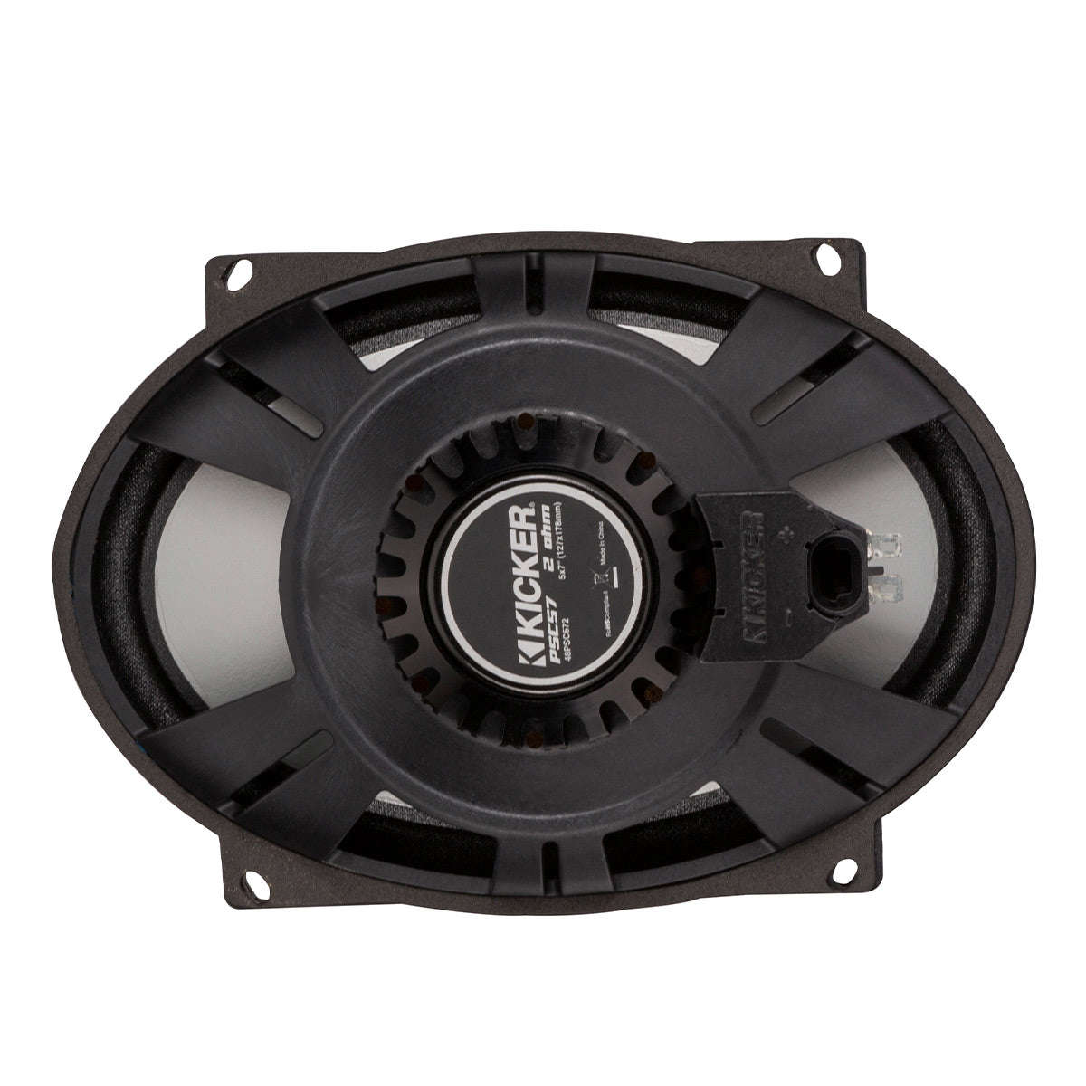 Kicker PS 5 x 7 Replacement 2-Way Coaxial 2 ohm Weather-Proof Speakers for Harley Davidson