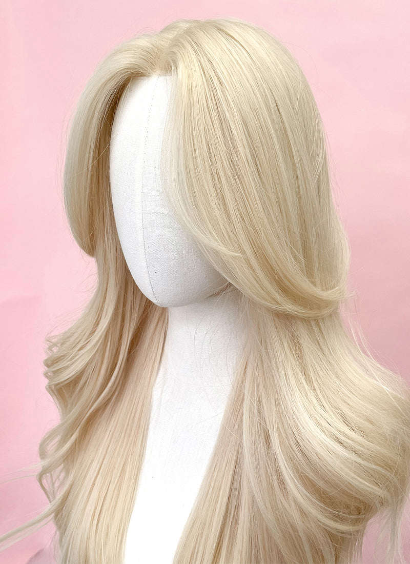 Barbie Long Wavy Light Blonde Lace Front Synthetic Hair Wig LF3299A