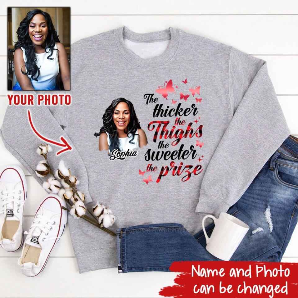 Custom Melanin T-Shirt - Black Queen Afro African Gift for Her