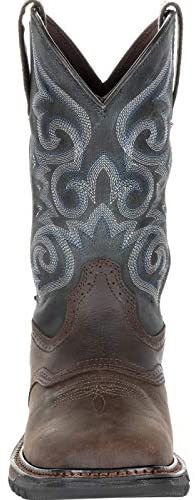 Rocky Women's Original Ride FLX Waterproof Western Work Boot - Soft Toe, Chocolate, Size 8 M