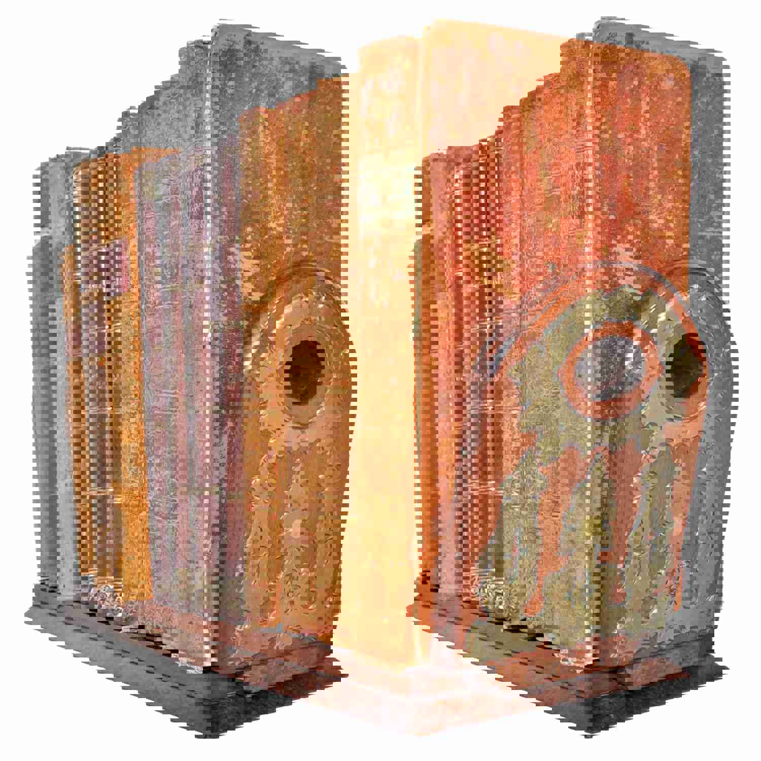 Antique Victorian Arts & Crafts Gothic Revival Adjustable Walnut Book Shelf, Circa 1870