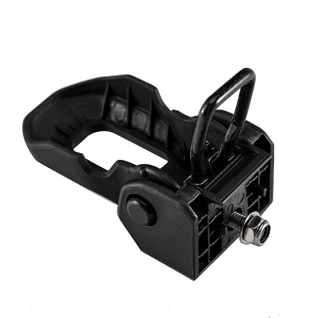 MAD BABOON 1 Pair of 18-23 JEEP WRANGLER JL Hood Latch Hood Catch Buckle Kit Black with Lock