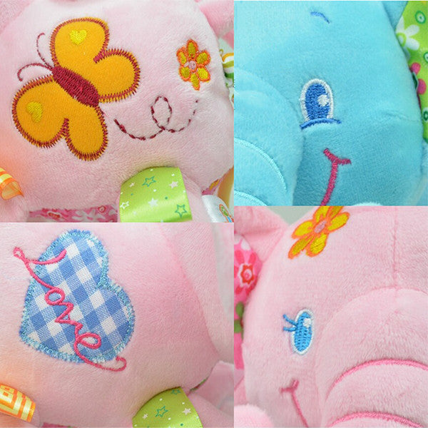 Cute Plush Lullaby Musical Elephant Toy for Baby