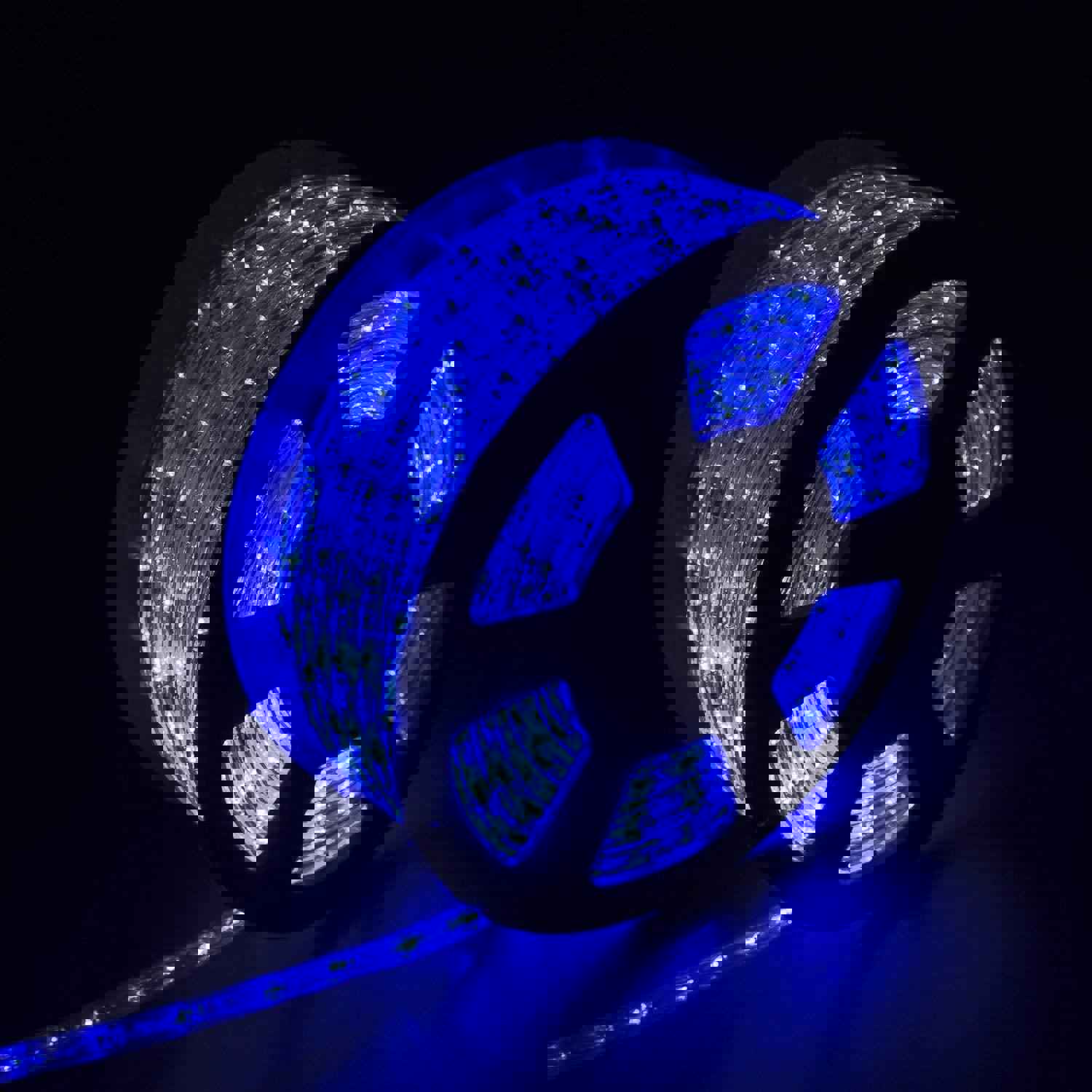 Ainfox 110V 100 Ft. 2 Wire LED Rope Lights Strip - Waterproof for Indoor & Outdoor Use (Blue)
