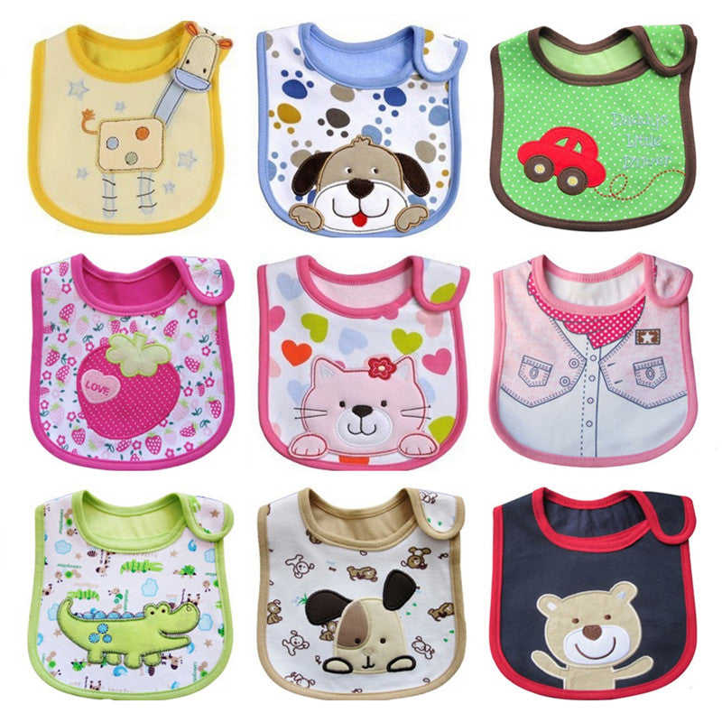 Newborn Baby Bibs - Waterproof Bandana Bibs for Boys and Girls
