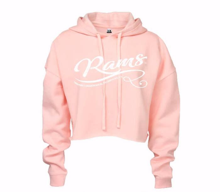 VCU Women's Crop Hoodie - Ultra Feminine Style