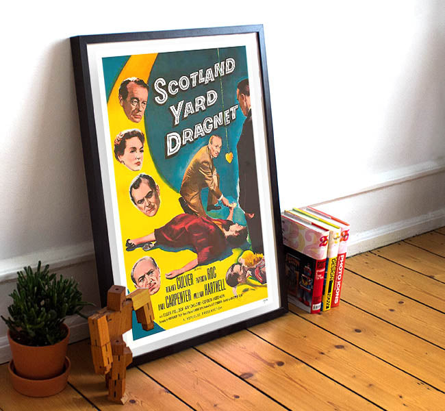 Scotland Yard Dragnet - 11 x 17 Movie Poster (1957 Reprint)