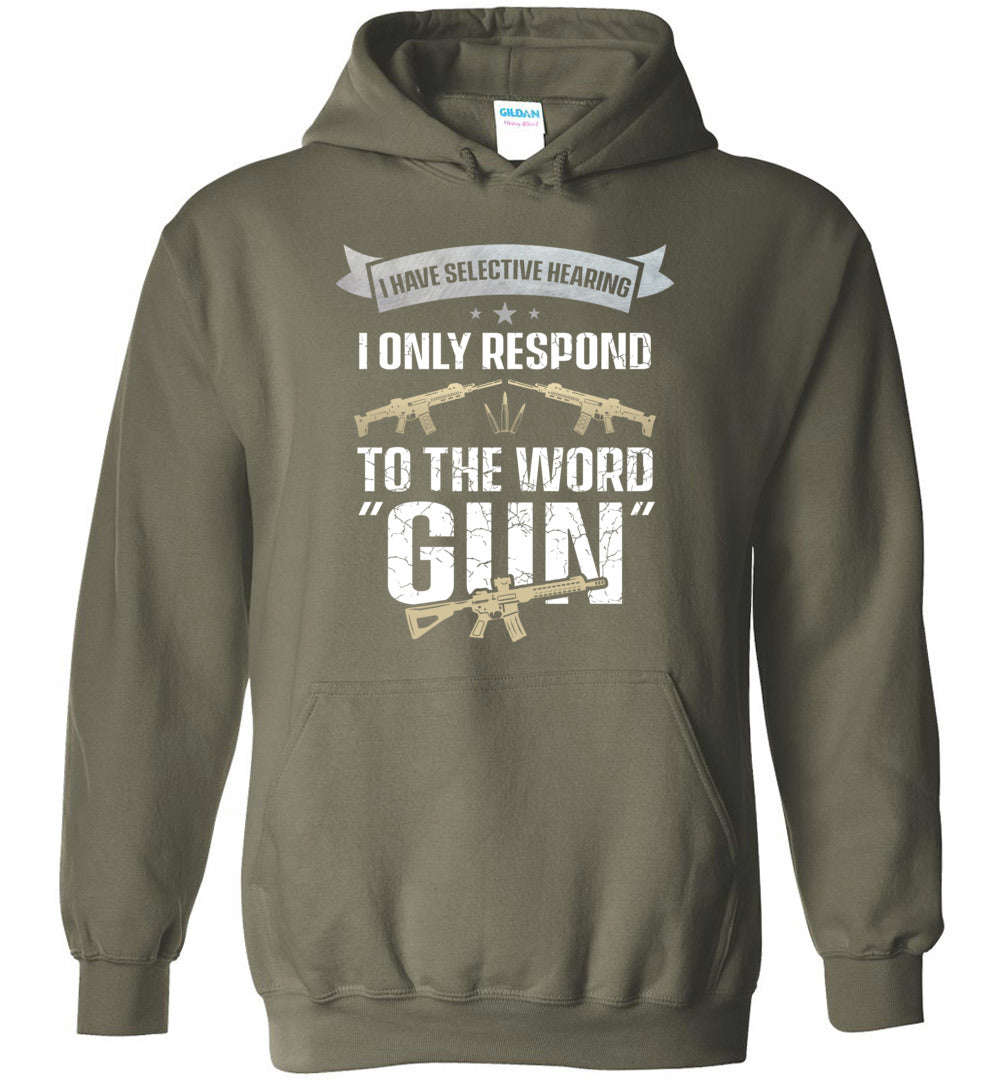 I Have Selective Hearing... Mens Hoodie