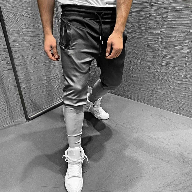 New Gradient Autumn Gyms Men Joggers Sweatpants - High Quality Bodybuilding Pants