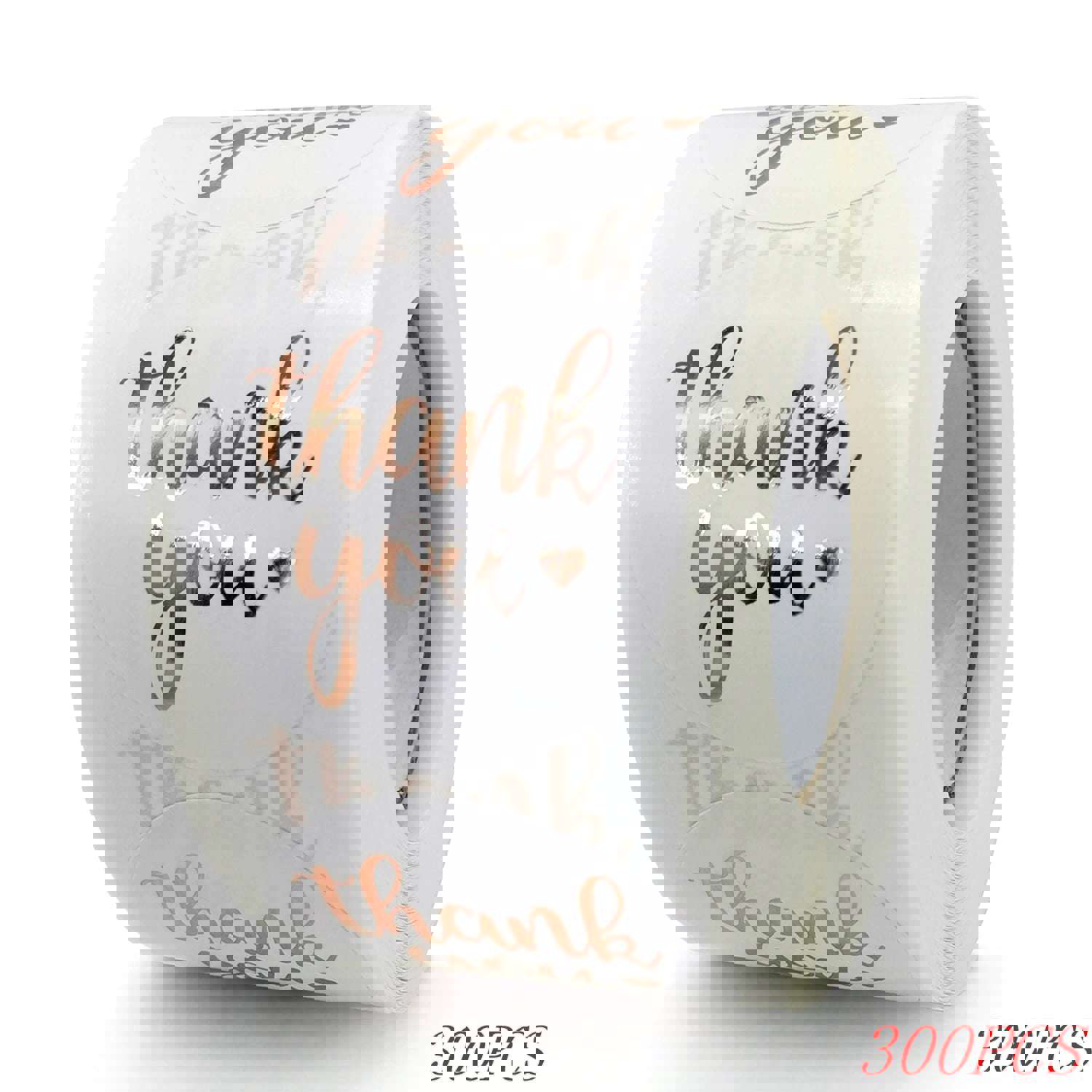 50-500pcs 1inch Blue Thank You Stickers for Envelope Sealing, Handmade Wedding Gift Decoration