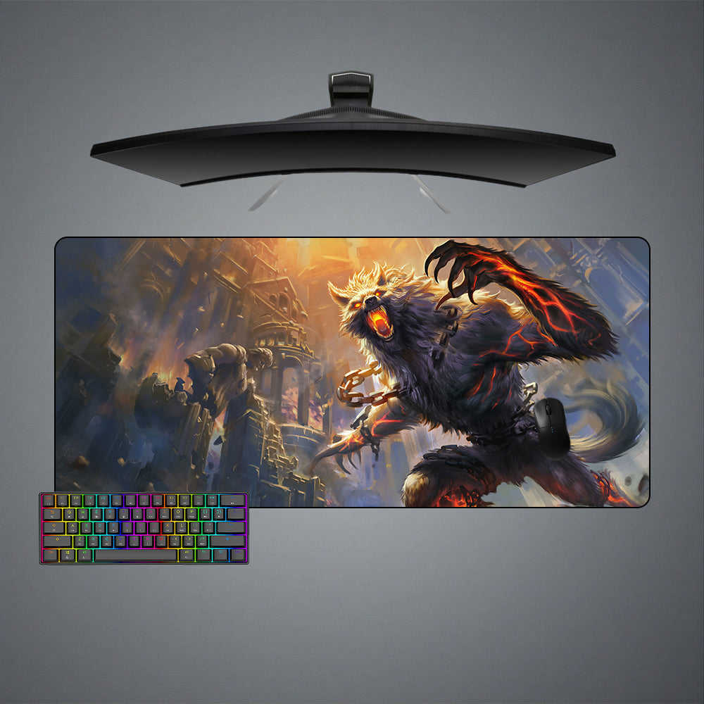 Fenrir Design M-XXL Size Gaming Mouse Pad, Computer Desk Mat