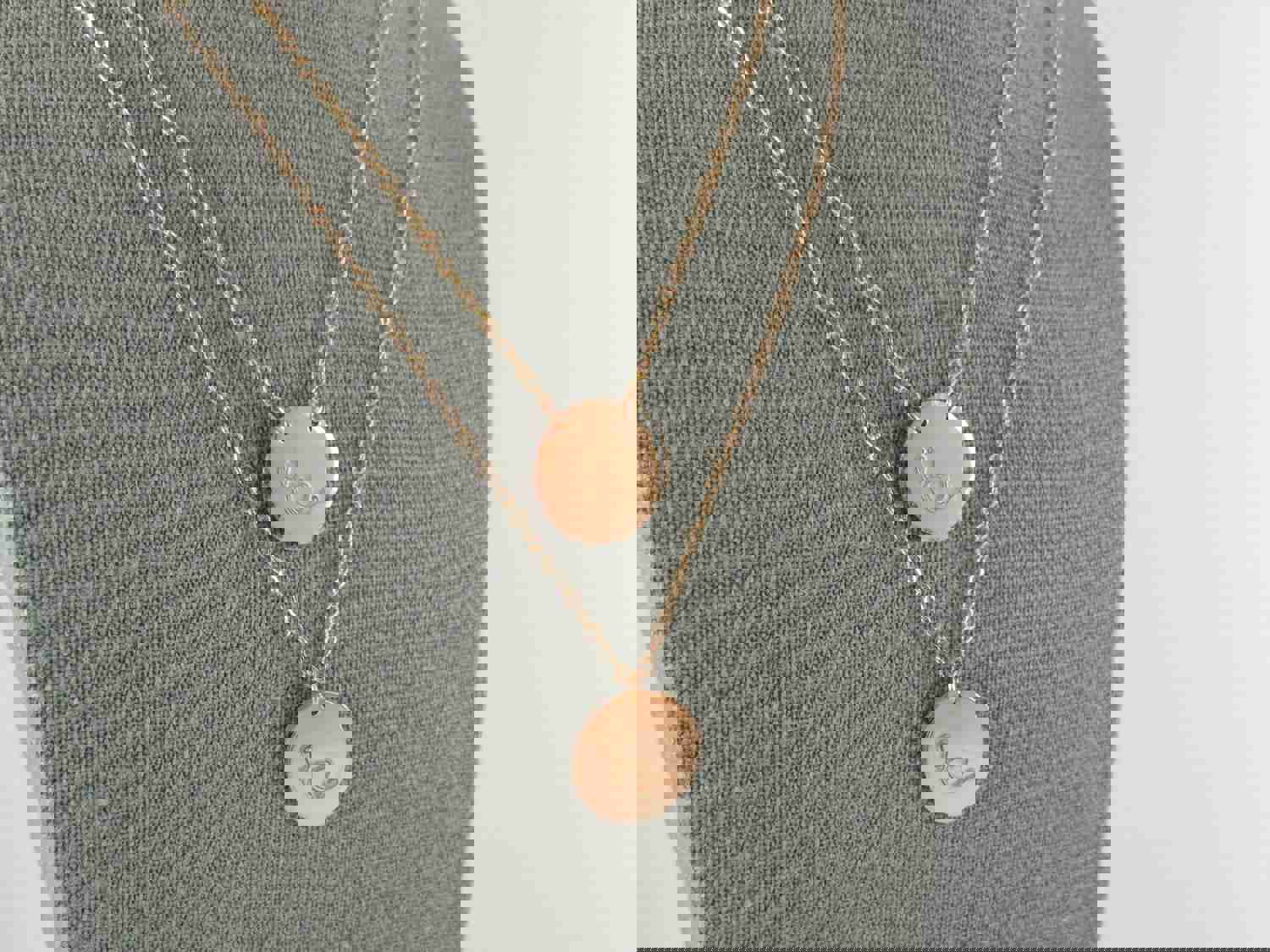 Nurse & Healthcare Workers Mia Disc Necklace - Appreciation Jewelry