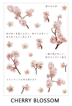 Clear Flowers Sticker Sheet