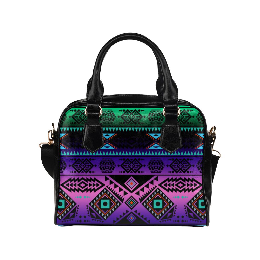 California Coast Sunrise Shoulder Handbag