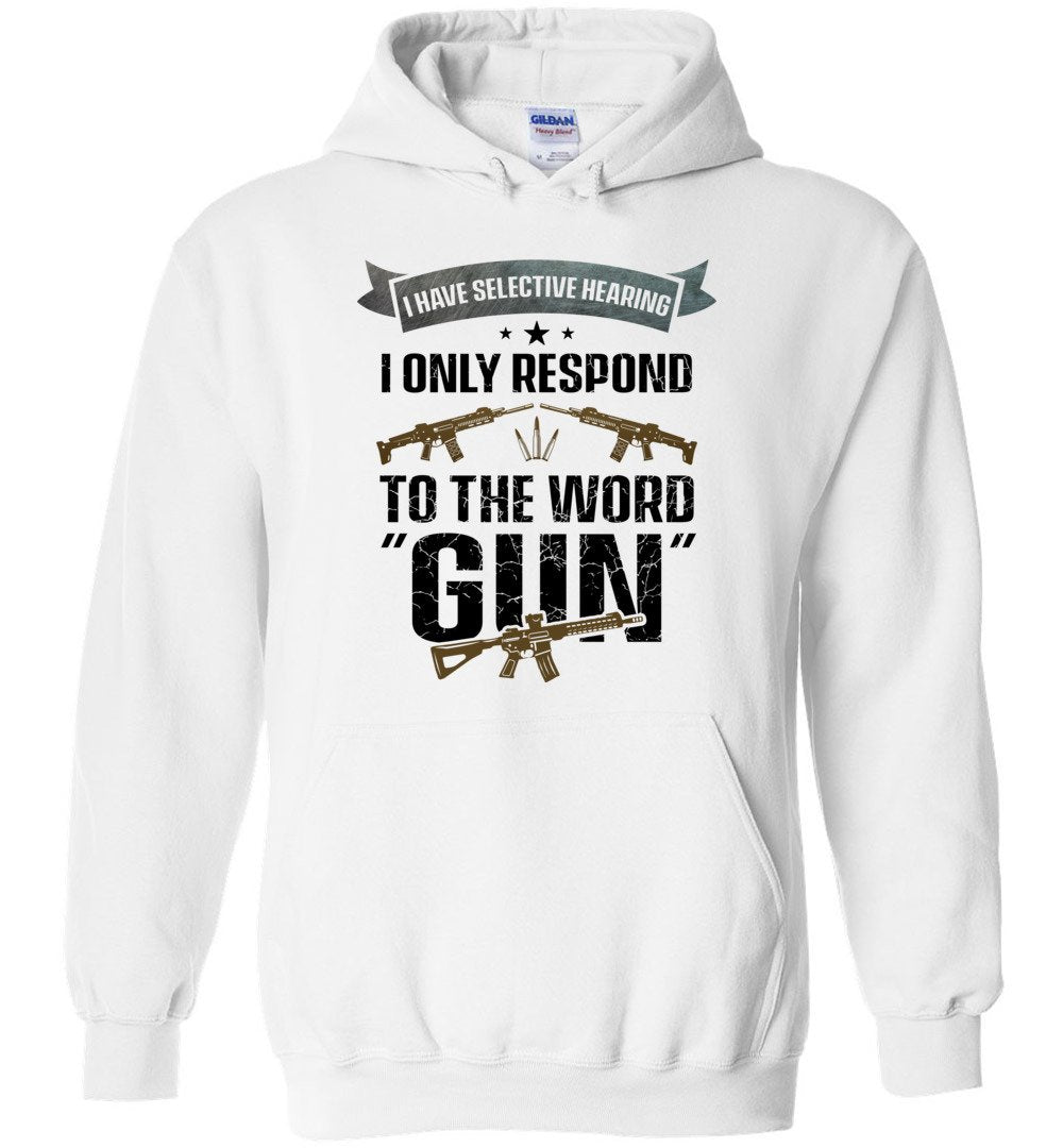 I Have Selective Hearing... Mens Hoodie