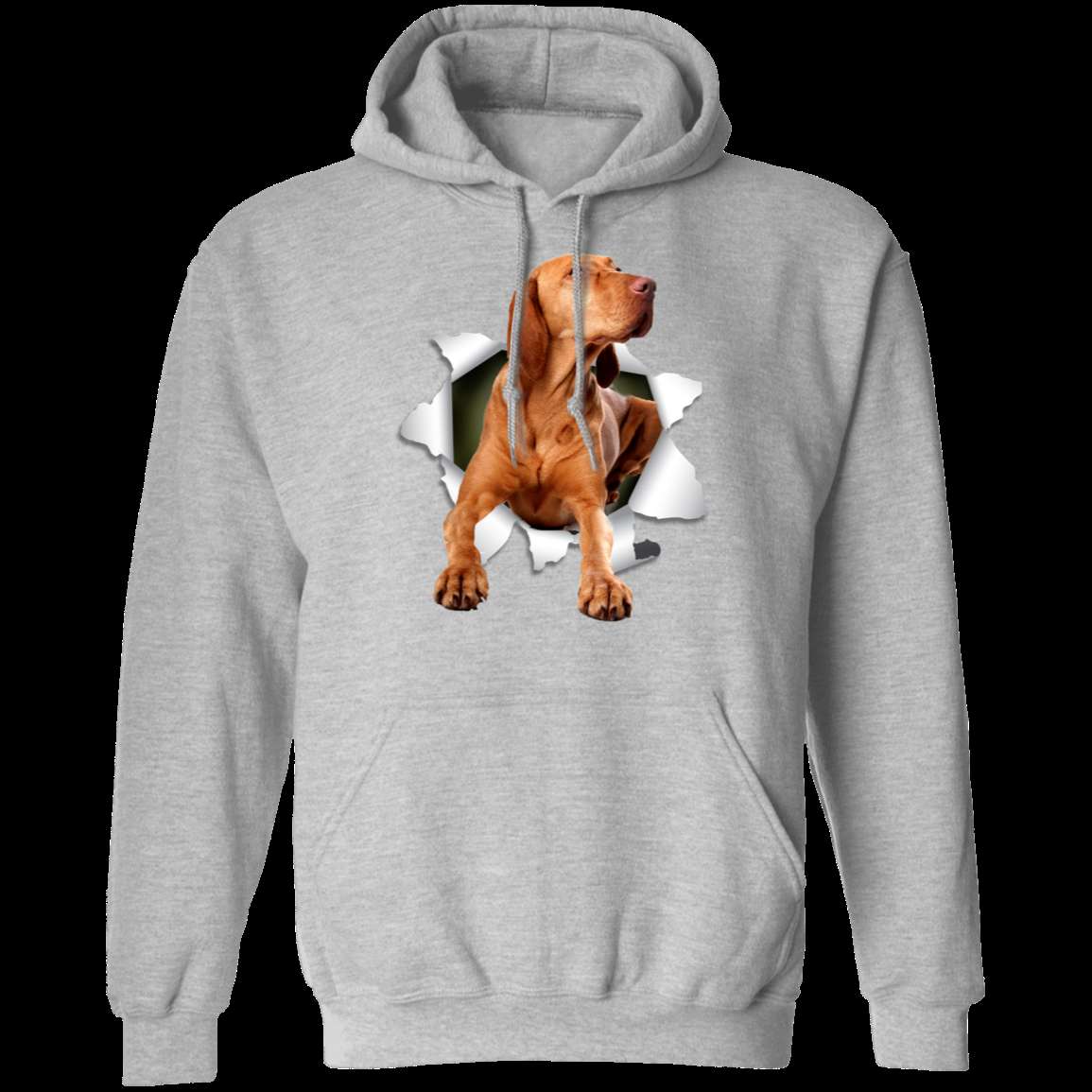VIZSLA 3D LADIES Pullover Hoodie - 8 oz Cotton/Poly Blend