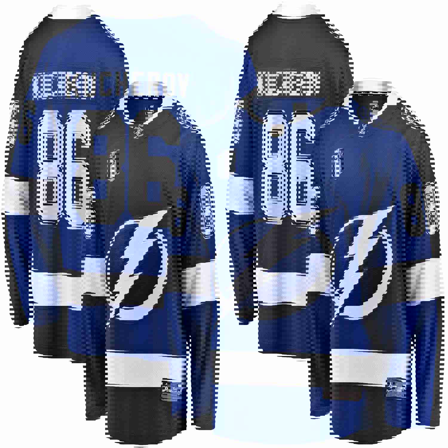 Nikita Kucherov Tampa Bay Lightning Fanatics Branded 2022 Stanley Cup Final Breakaway Jersey - Blue
