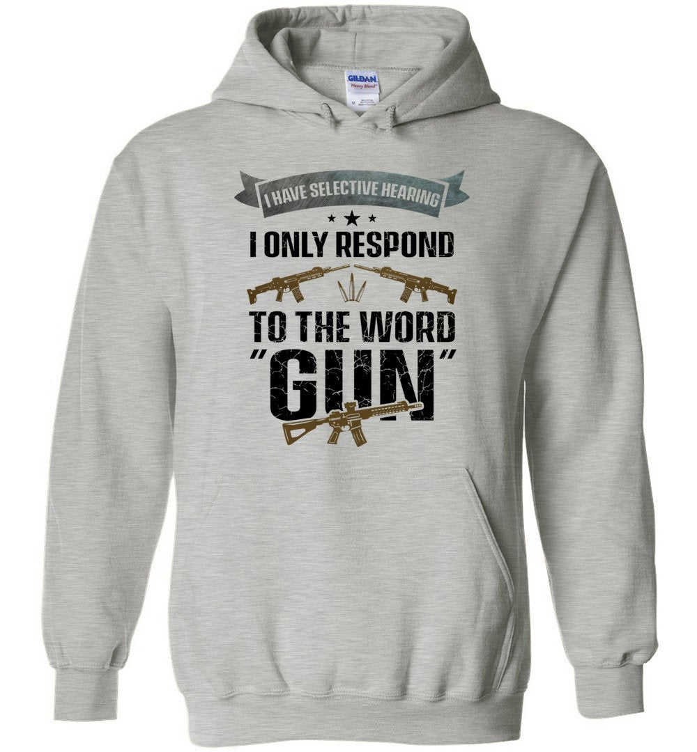 I Have Selective Hearing... Mens Hoodie