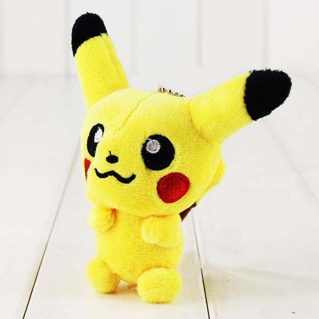 3 Styles Anime Ball Plush Toy Kawaii Ball Keychain Pendants - 12cm Soft Plush Christmas Gift for All Ages