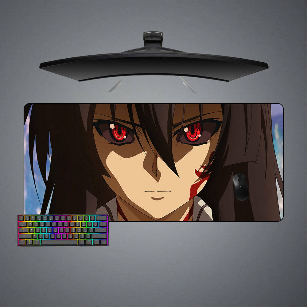 Akame Eyes Design M-XXL Size Gaming Mouse Pad - Smooth Surface for Precision Gaming
