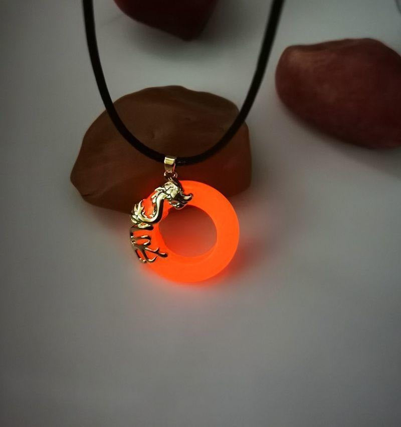 Zodiac Luminous Necklace - Ox Peace Buckle Pendant for Men and Women