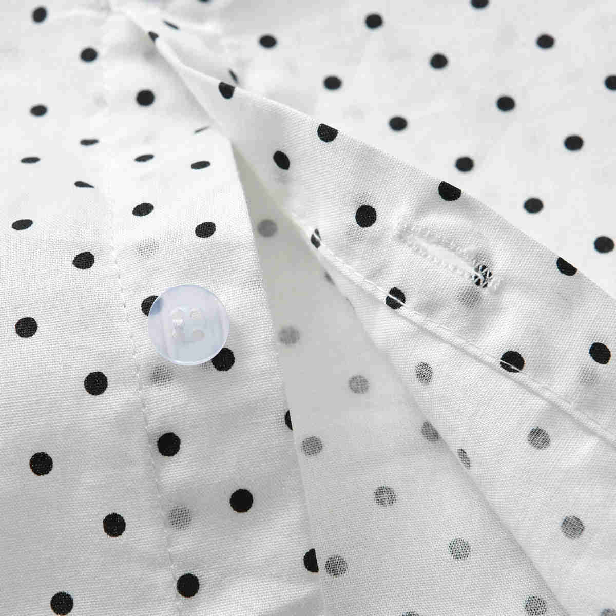 3-Piece Baby Boy Birthday Outfit Set - Long Sleeve Dot Bow Shirts with Pant and Belt