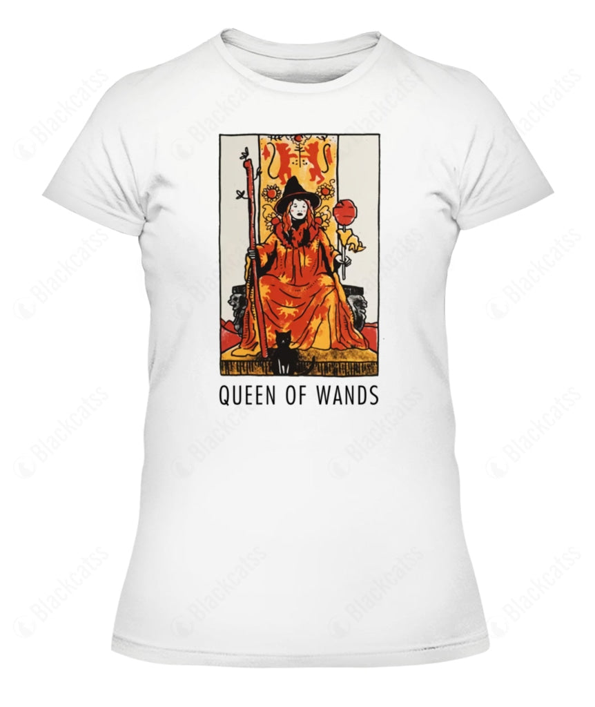 Hocus Pocus Tarot Card King Of Wands Custom Graphic T-Shirt