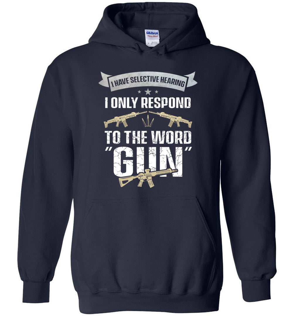 I Have Selective Hearing... Mens Hoodie