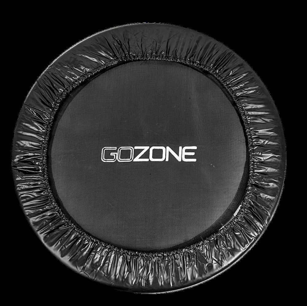 GoZone Mini Fitness Trampoline – 36 Inches – Black