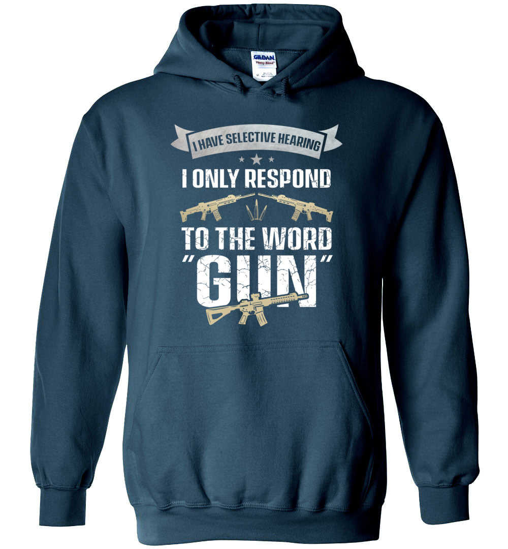 I Have Selective Hearing... Mens Hoodie