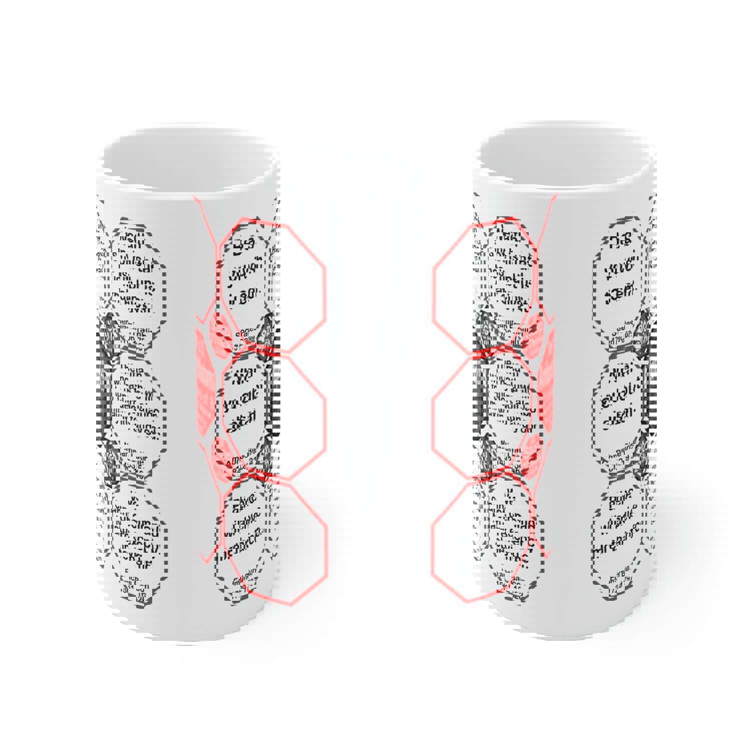 Team 17 of 52 Teams That Make Humanity Great! Wisdom Ceramic Mug 11oz