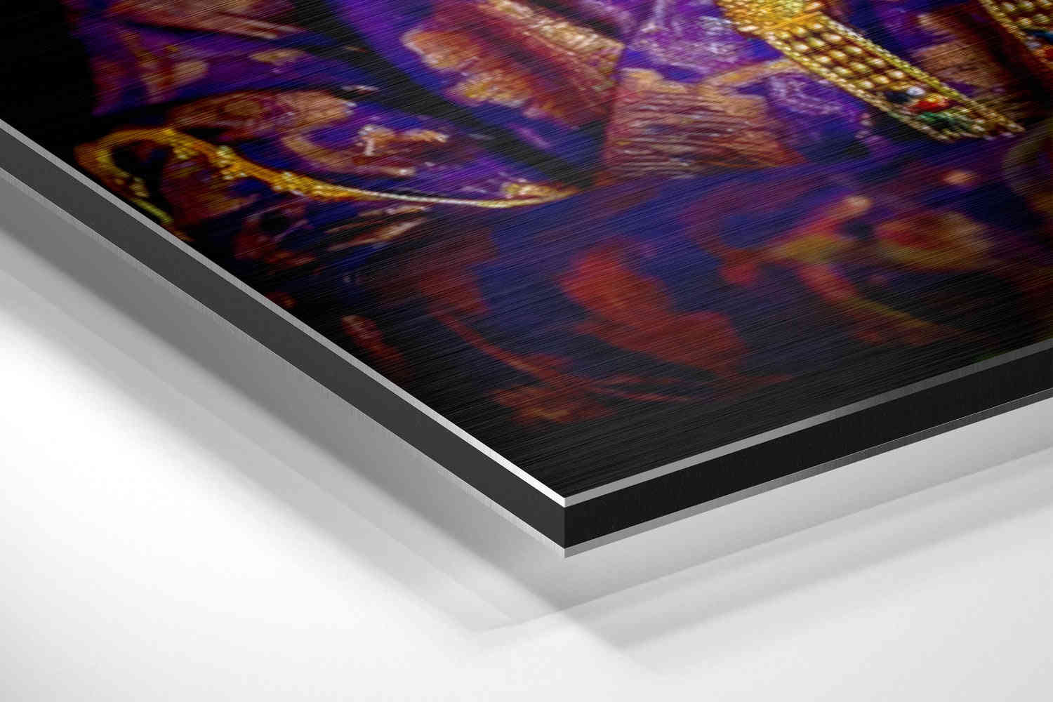 Krishna Brushed Aluminium Dibond Wall Art