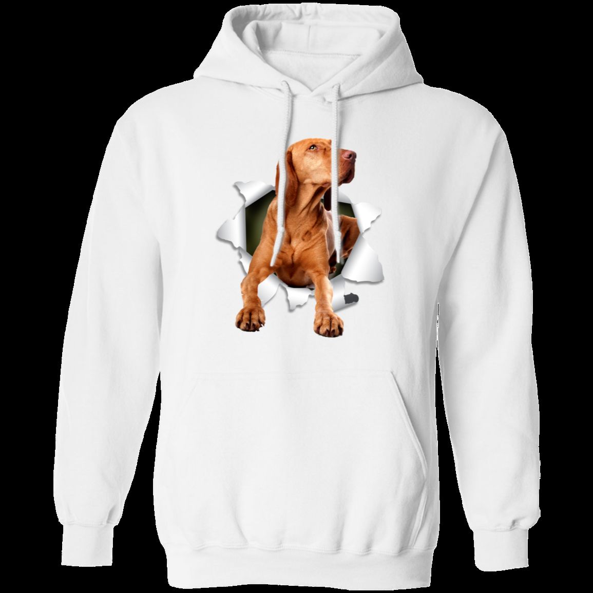 VIZSLA 3D LADIES Pullover Hoodie - 8 oz Cotton/Poly Blend