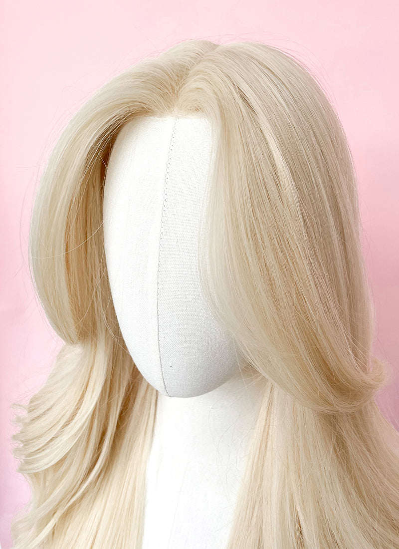 Barbie Long Wavy Light Blonde Lace Front Synthetic Hair Wig LF3299A