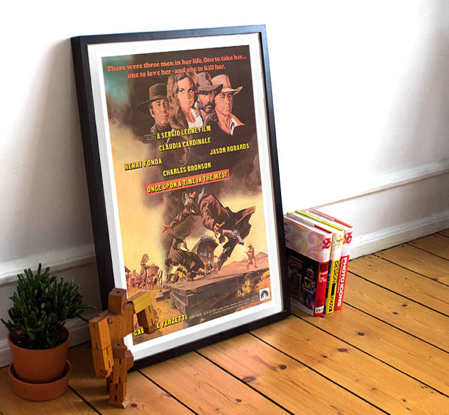 Once Upon a Time in the West - 11 x 17 Movie Poster (1968 Reprint, Western & Adventure)