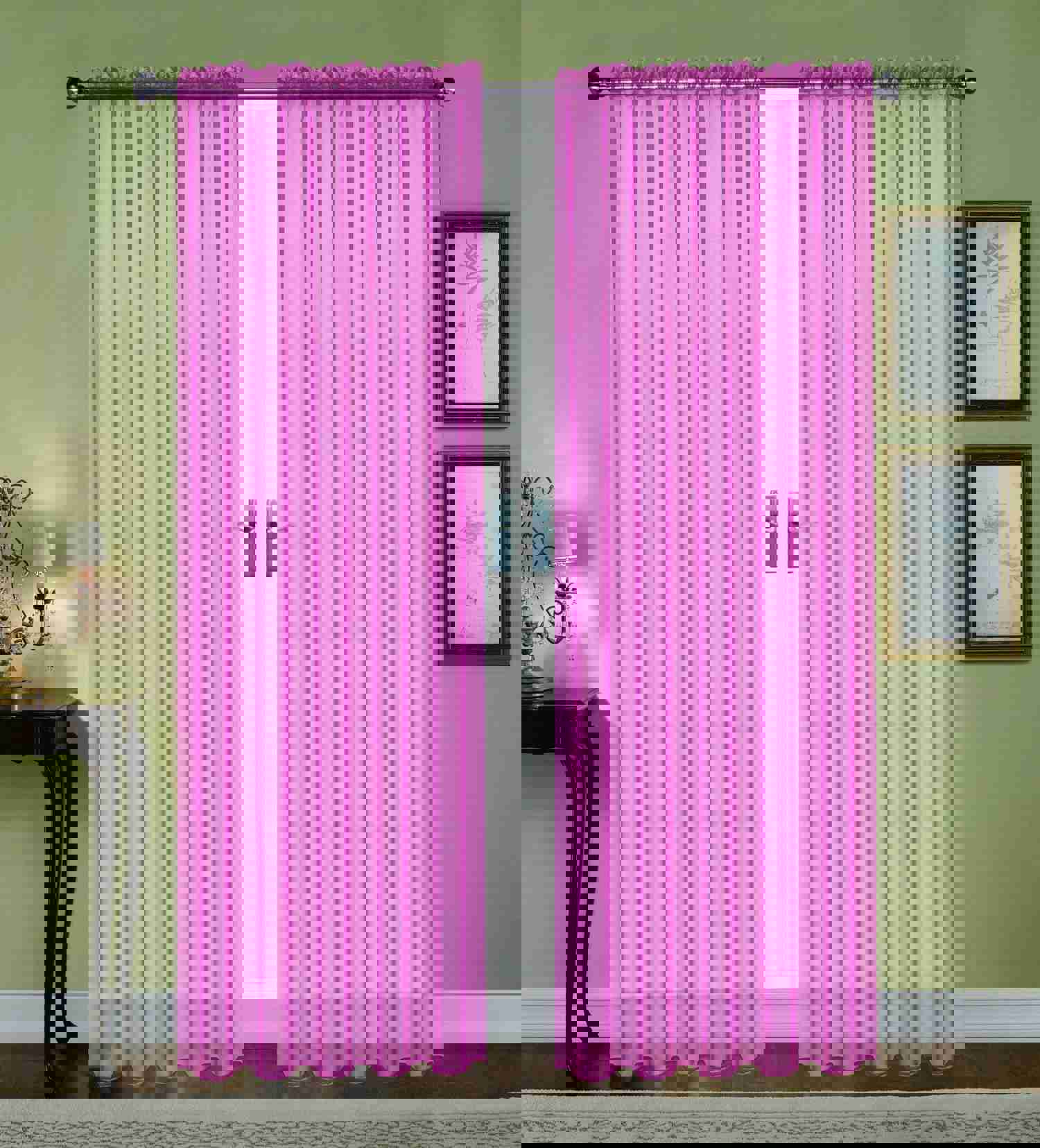 Monique 84L Sheer Voile Curtain by Editex - Elegant & Versatile Window Dressing