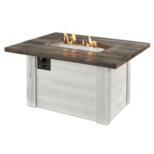 Outdoor Greatroom Company Alcott Rectangular Gas Fire Pit Table
