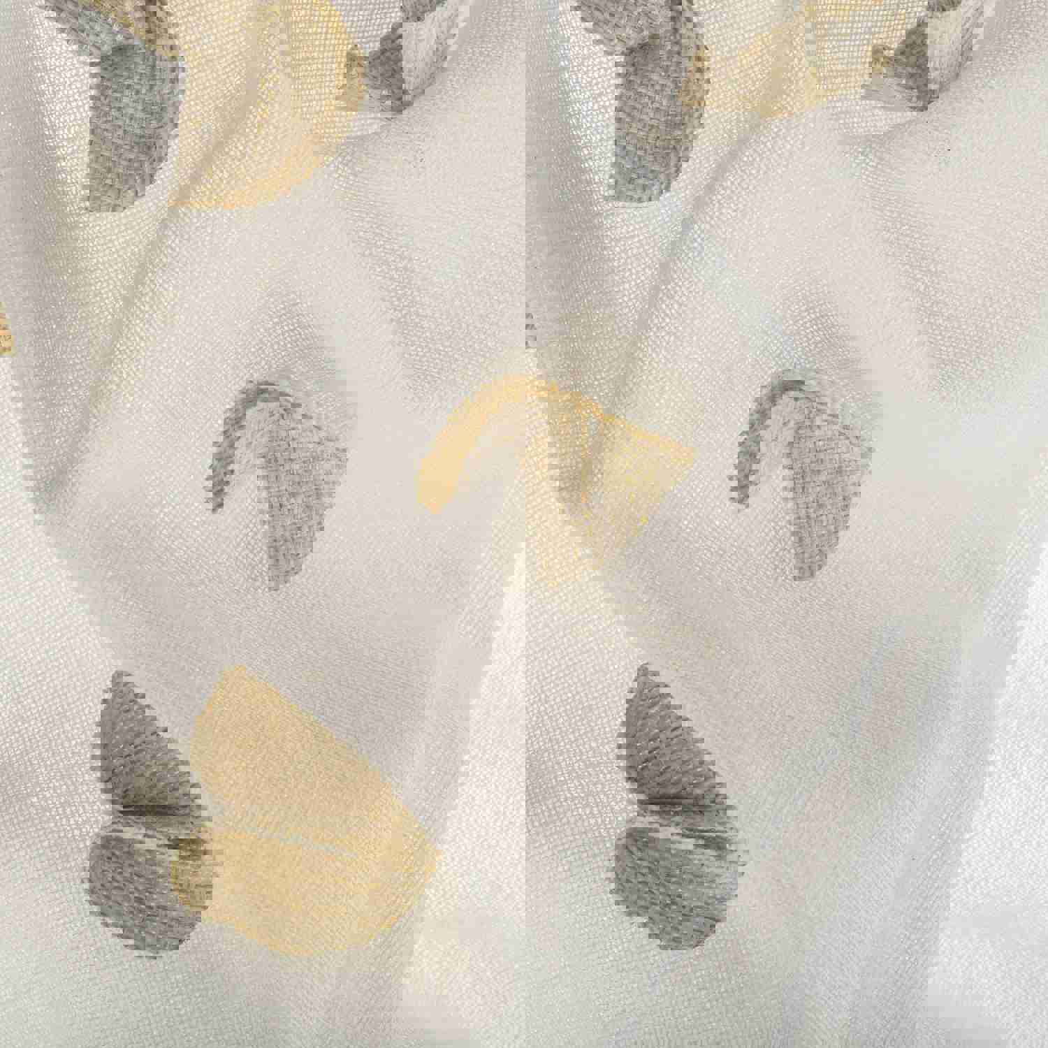 Double French Pleated 100% Handmade Custom Linen Sheer Curtain