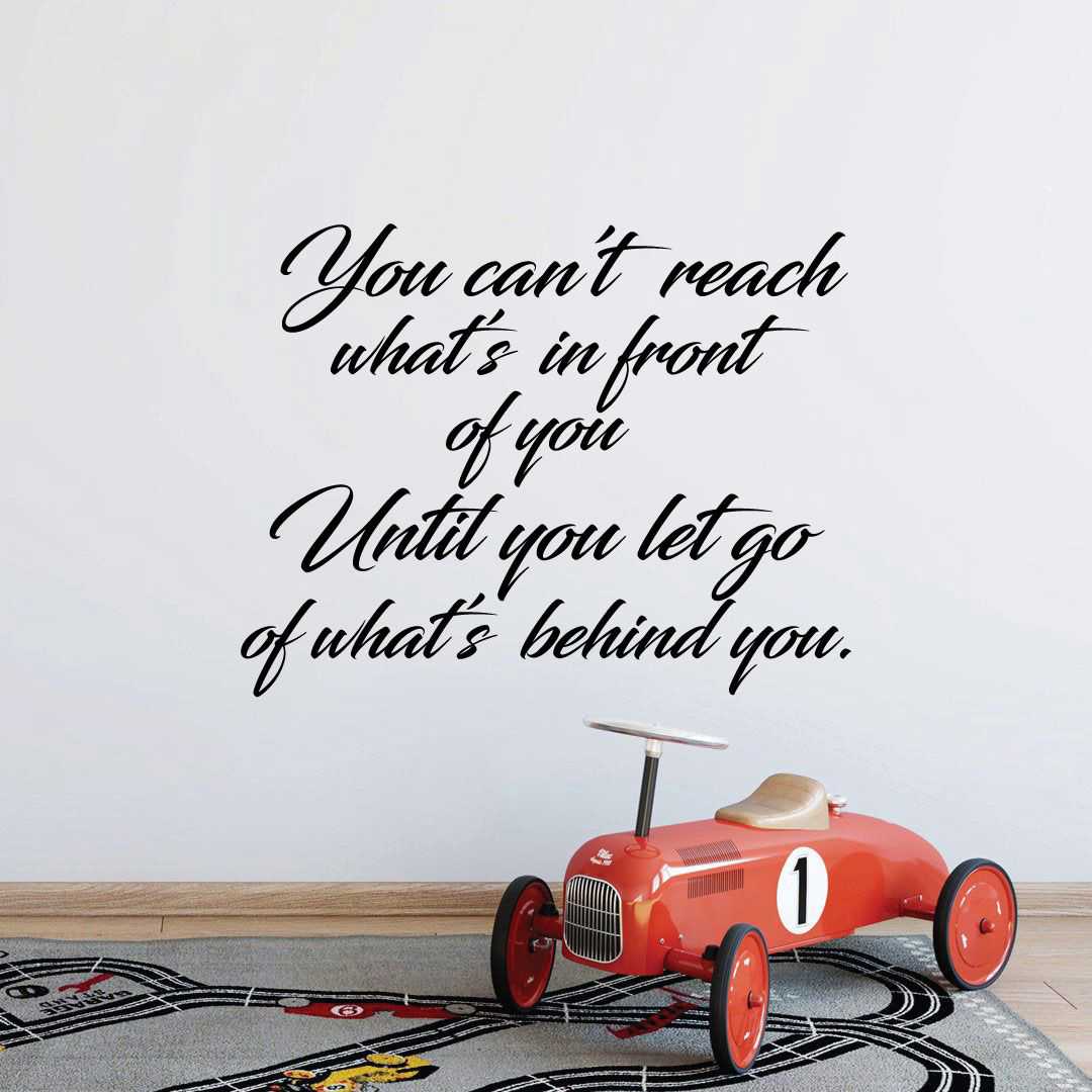 Inspirational Quote Vinyl Wall Sticker Decal - Motivational Home Decor