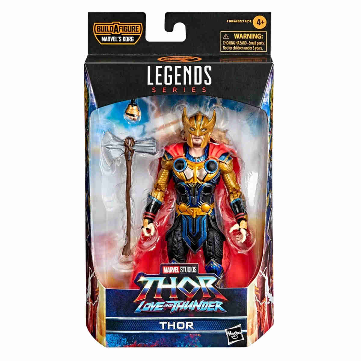Thor: Love and Thunder Marvel Legends 6-Inch Action Figure with BAF Korg