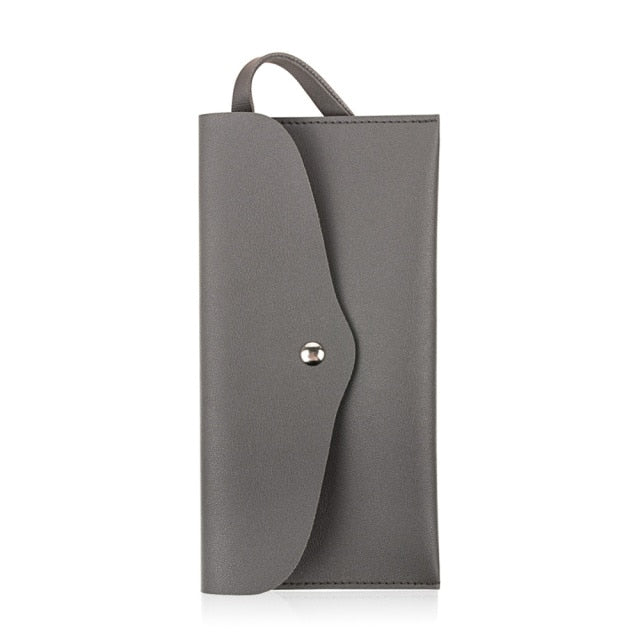 Portable Envelope PU Makeup Brushes Bag for Beauty Cosmetics Tools