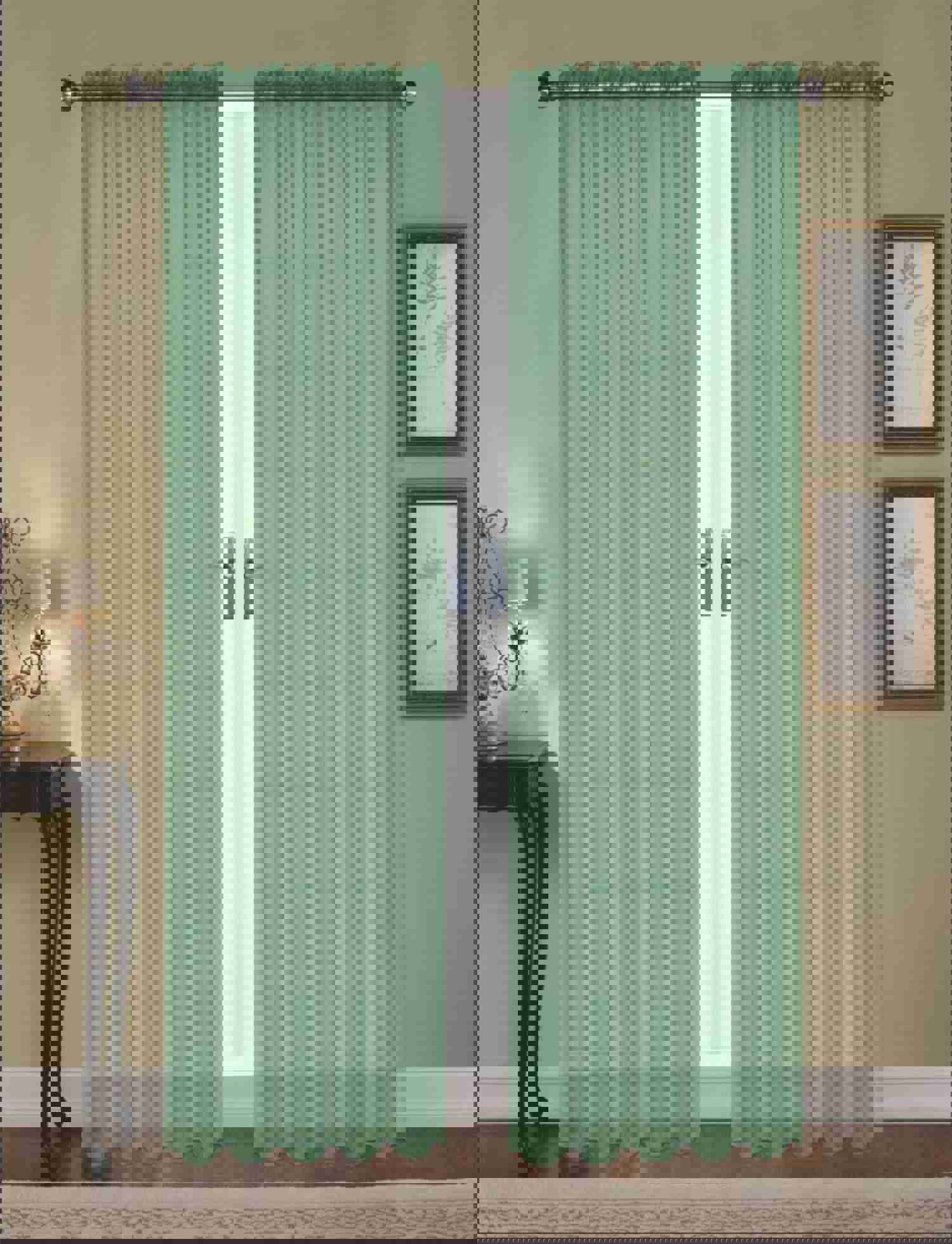 Monique 84L Sheer Voile Curtain by Editex - Elegant & Versatile Window Dressing