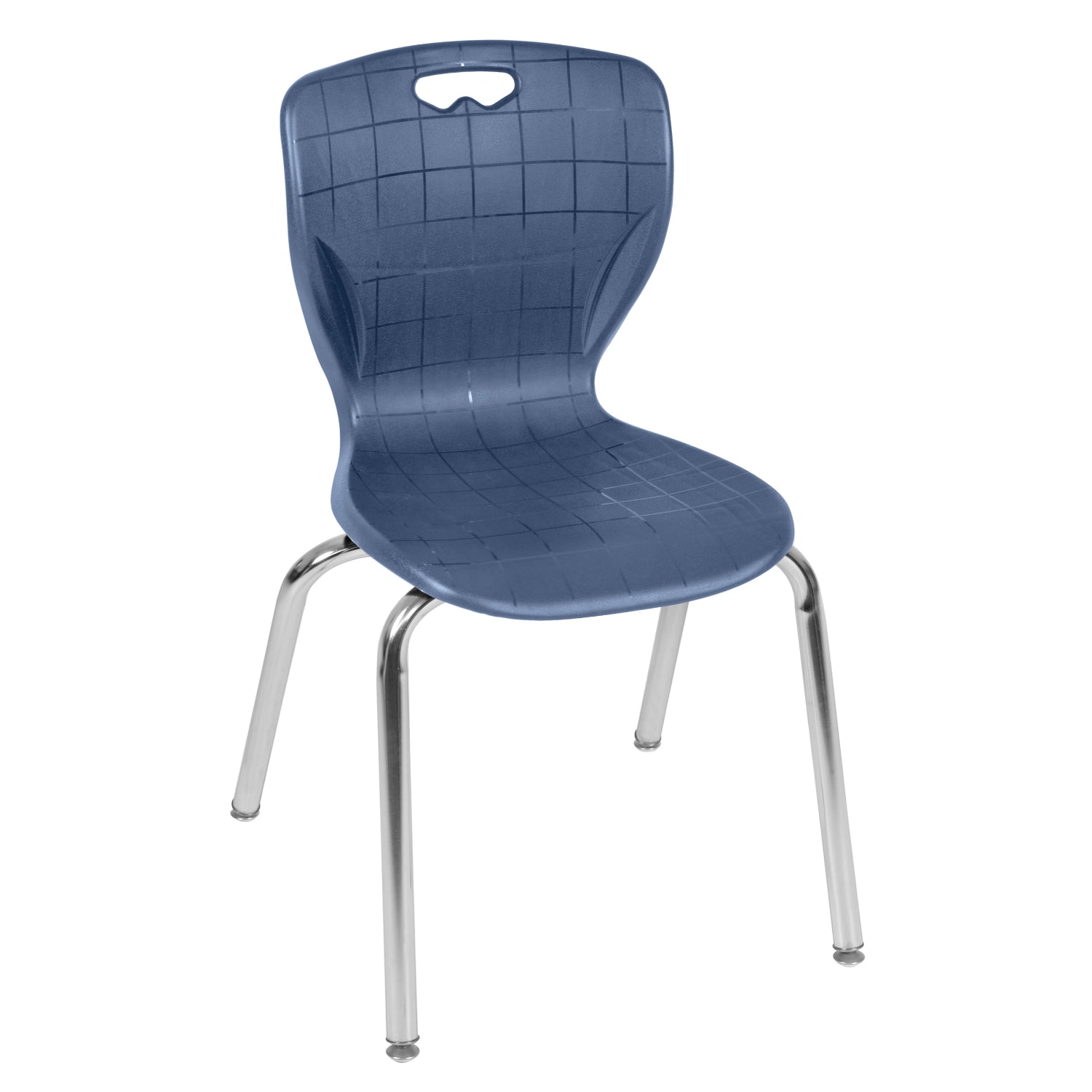 Kee Classroom Table and Chair Package - Adjustable Height Table with 2 Stack Chairs