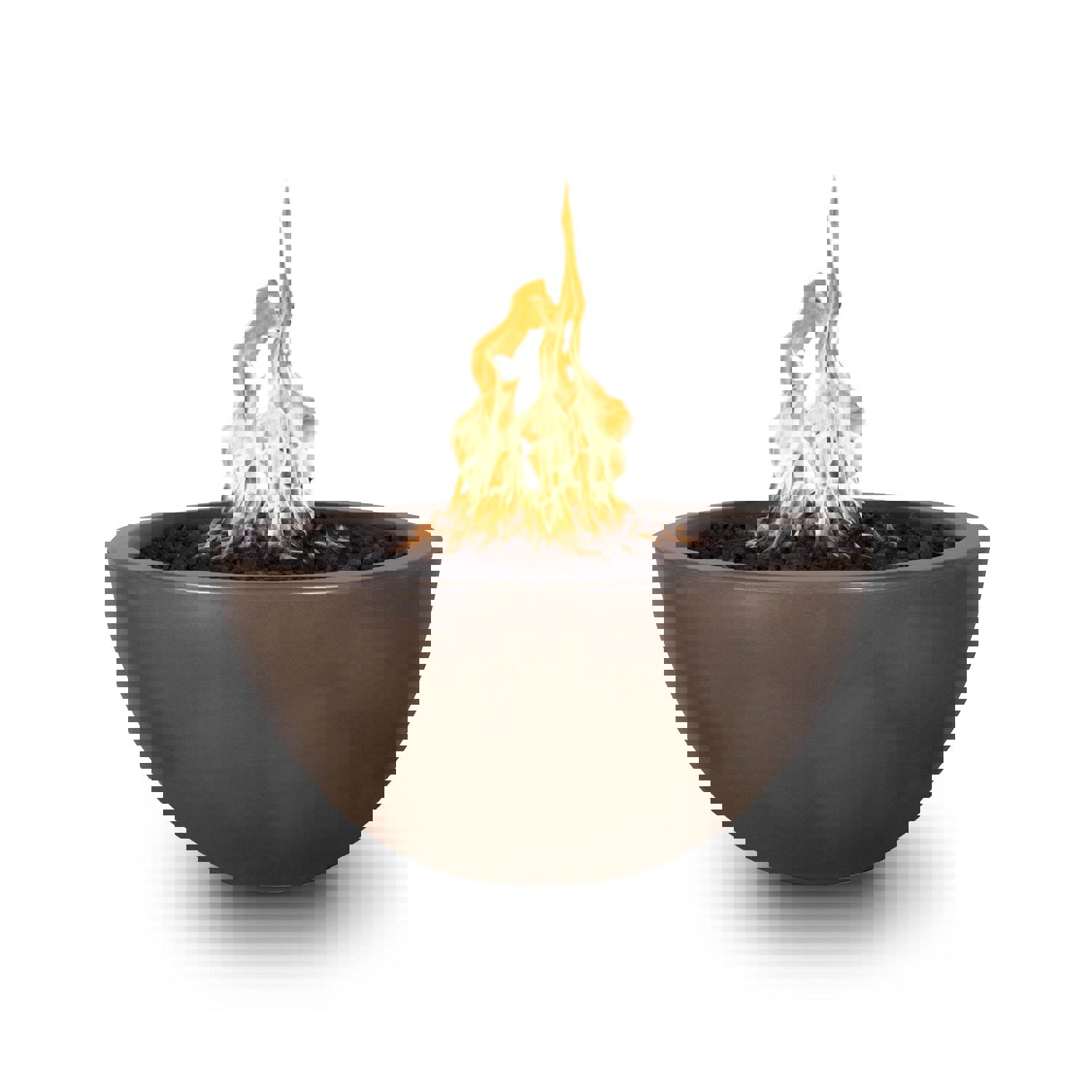 The Outdoor Plus 30 Luna Concrete Gas Fire Pit