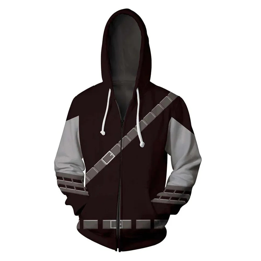 Link Cosplay Hoodie Men Costume for The Legend of Zelda Tears Kingdom Halloween Party